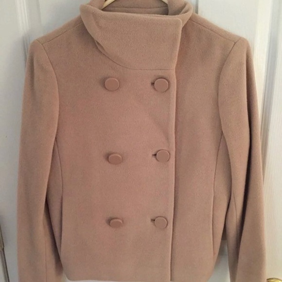 NWT Ann Taylor Double Breasted Wool Coat XS - Picture 1 of 8